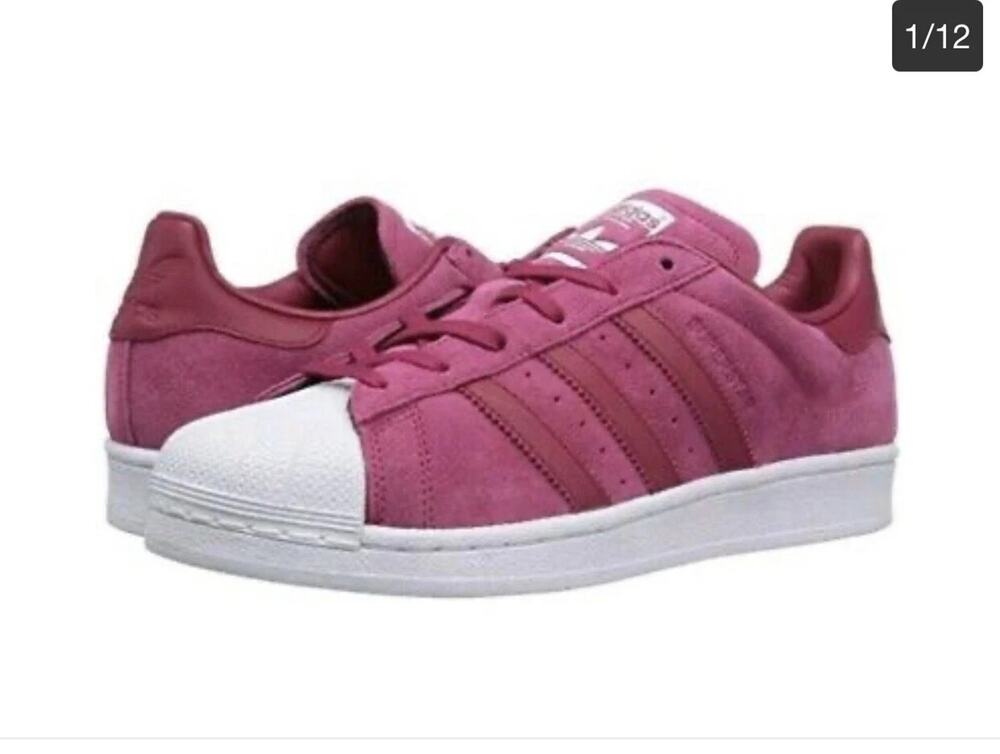 adidas Originals S76156 Womens Superstar W Fashion Sneaker size 5